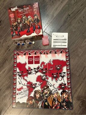 Y2K Bratz Rock Angelz World Tour board Game